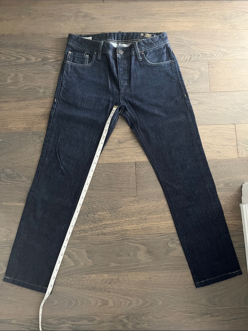 Jack and Jones Dark Indigo Straight Jeans